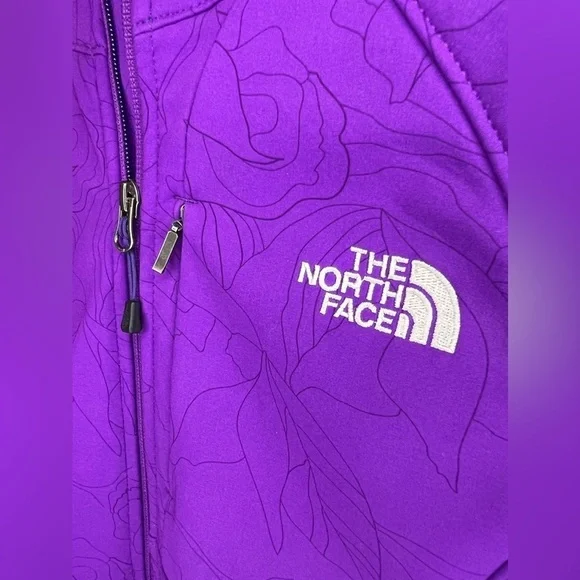 B15.26 The North Face AMVX Purple Windproof & Waterproof Apex Bionic Jacket - Picture 5 of 9